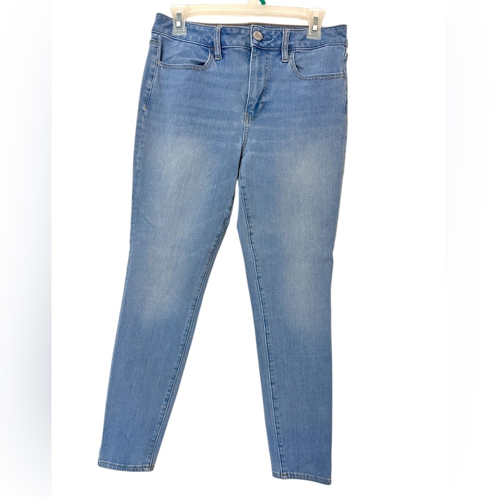 American Eagle 360 Super Stretch denim Blue Women's Jeggings/ Jeans size 4 (D29)
